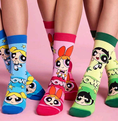 Calcetines Las Chicas Superpoderosas