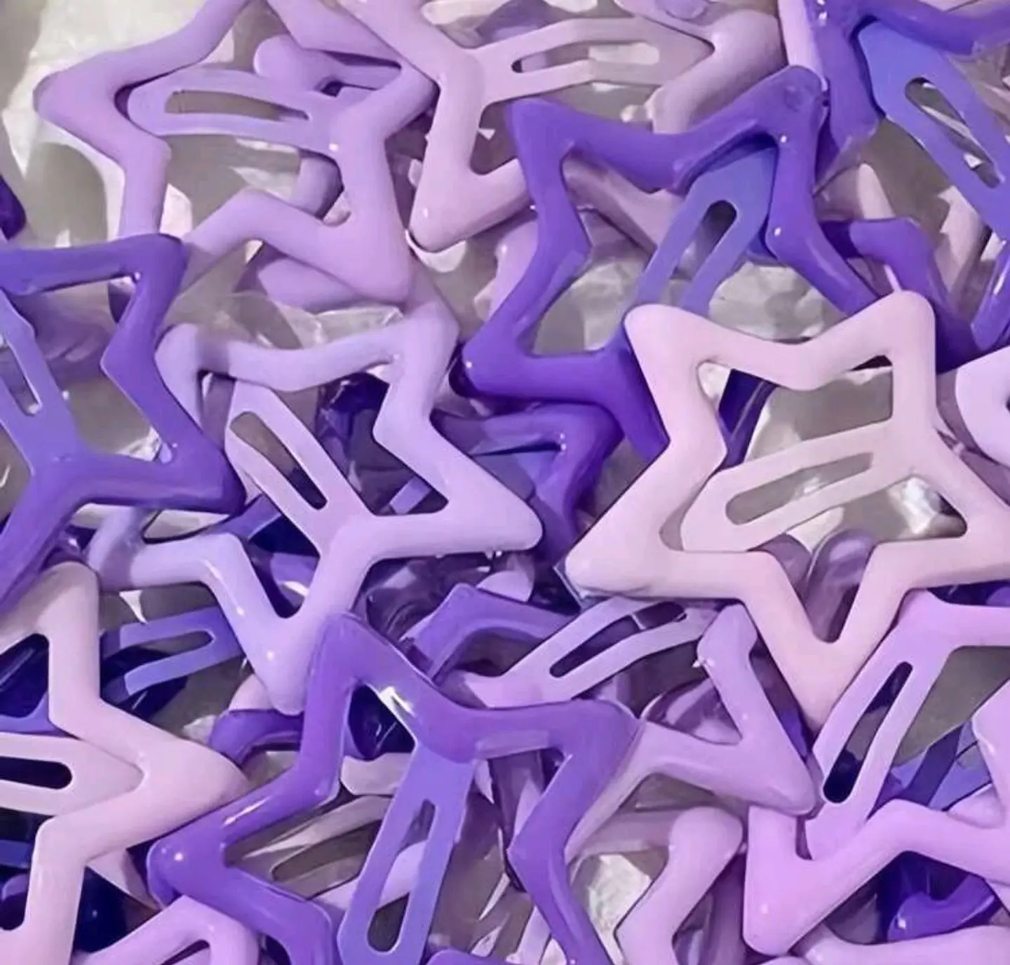 Pinches Estrella Morado, Lila y Blanco 2