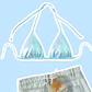 Top Bikini Sparkly Turquesa - Miniatura 1
