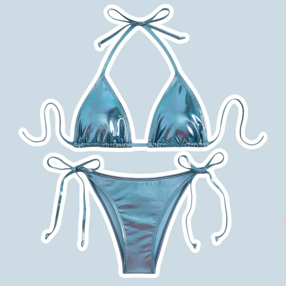 Conjunto Bikini Sparkly Azul 1
