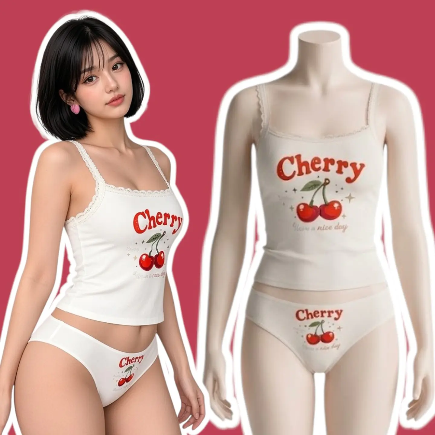Conjunto Lencero Cherry 1