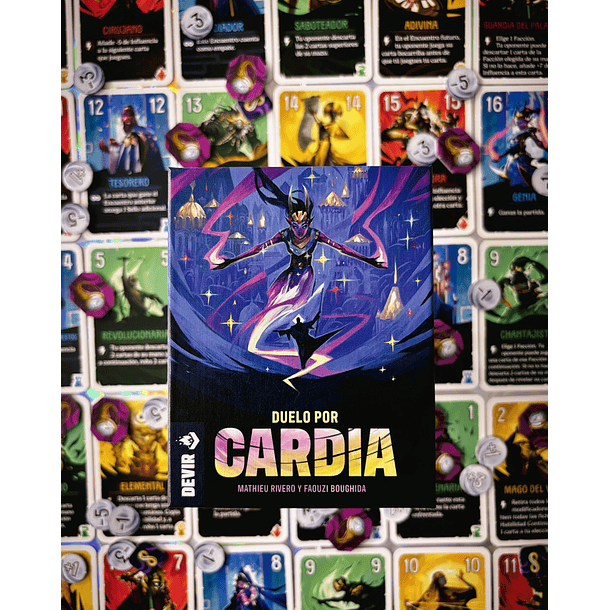 Duelo por Cardia: Juego de Mesa para 2 3