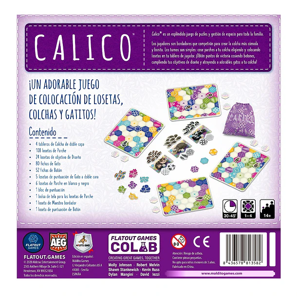 Calico Juego de Mesa 3