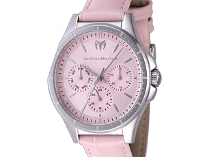 RELOJ CLÁSICO PARA MUJER TECHNOMARINE MOONSUN NÚMERO DE SERIE 822056 - ROSA