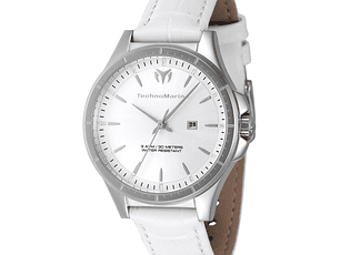 RELOJ CLÁSICO PARA MUJER TECHNOMARINE MOONSUN NÚMERO DE SERIE 822039 - BLANCO