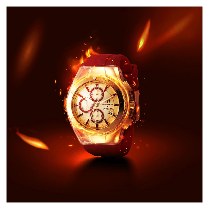 RELOJ DEPORTIVO PARA HOMBRE TECHNOMARINE FIVE ELEMENTS TM-122004 - ROJO, BLANCO, NEGRO 6