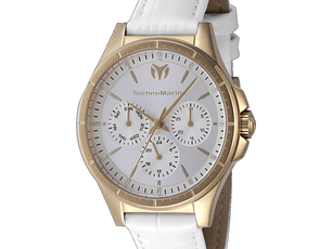 RELOJ CLÁSICO PARA MUJER TECHNOMARINE MOONSUN NÚMERO DE SERIE 822058 - BLANCO