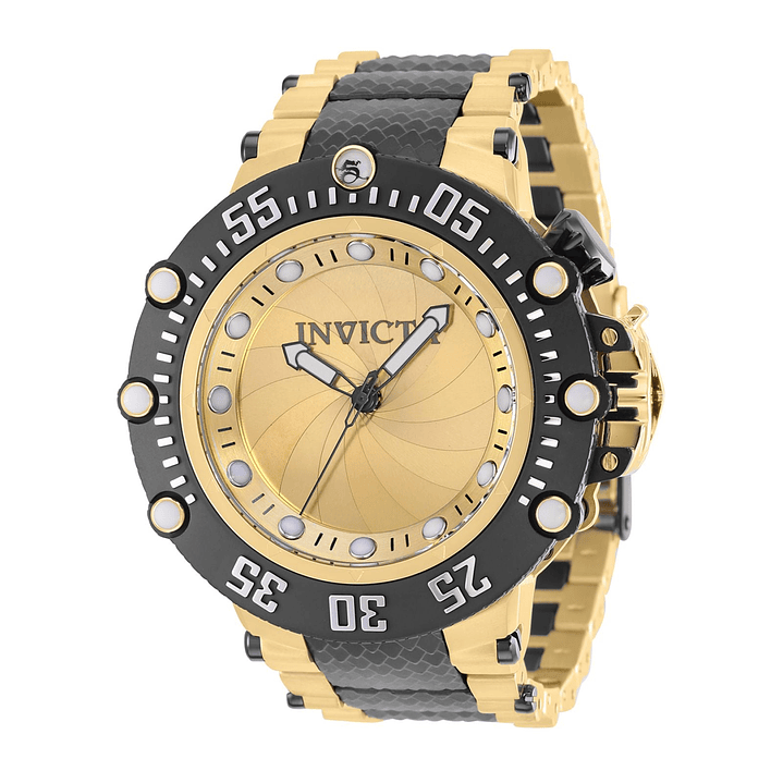 RELOJ  PARA HOMBRE INVICTA SUBAQUA 36651 - ORO 1