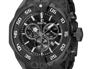 RELOJ  PARA HOMBRE INVICTA CARBON HAWK 37705 - NEGRO