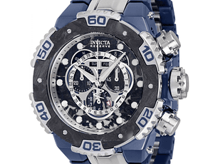 RELOJ  PARA HOMBRE INVICTA CARBON HAWK 37269 - AZUL OSCURO, ACERO