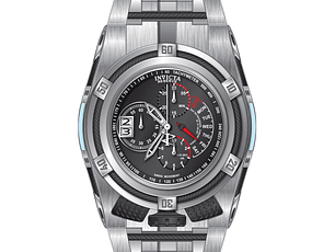 RELOJ  PARA HOMBRE INVICTA BOLT 16955 - ACERO, NEGRO