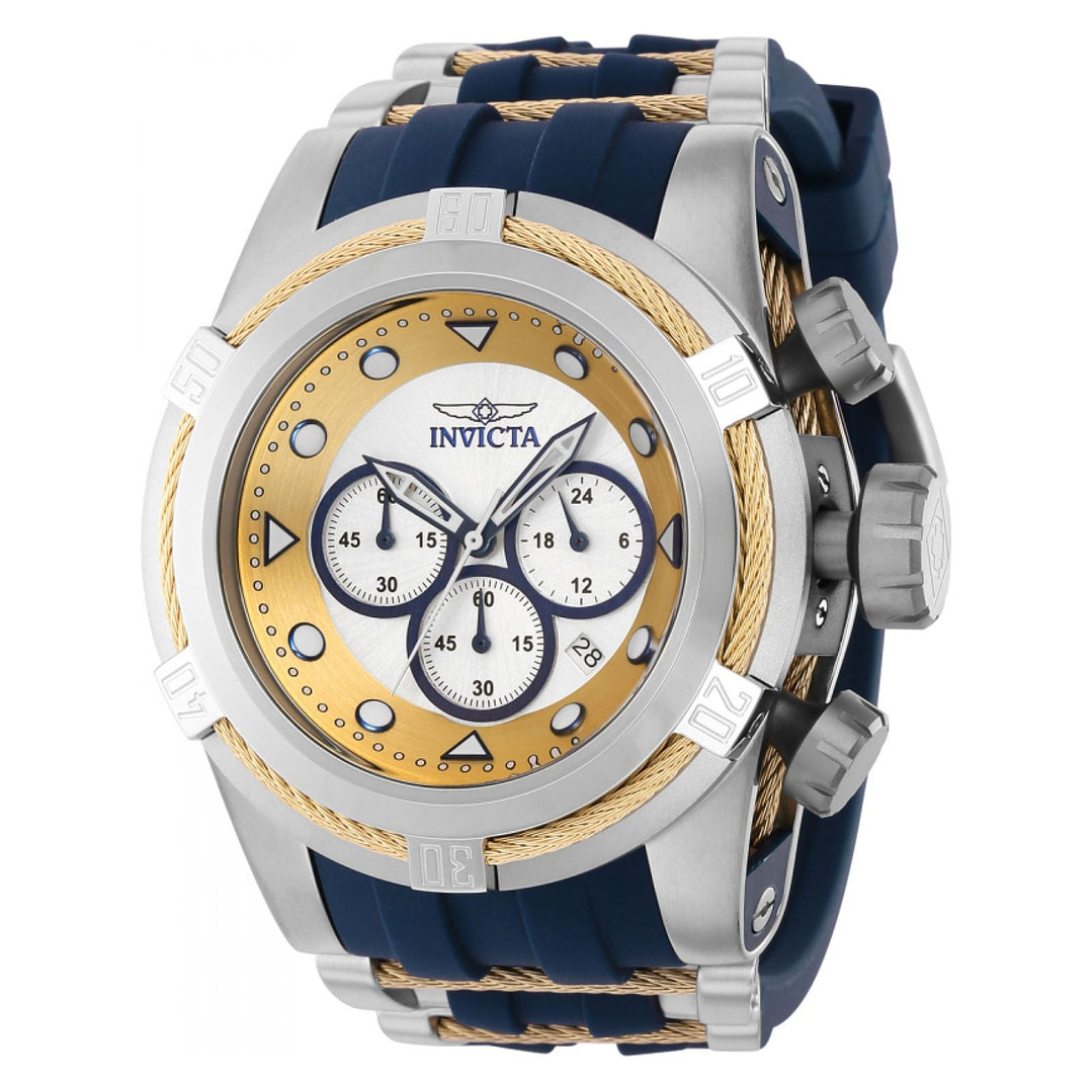 RELOJ DEPORTIVO PARA HOMBRE INVICTA BOLT 37193 - AZUL, ORO, ACERO 1