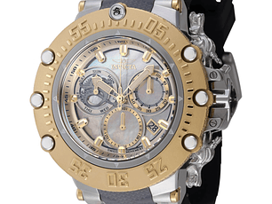 RELOJ DEPORTIVO PARA HOMBRE INVICTA SUBAQUA 46480 - GRIS, NEGRO, DORADO