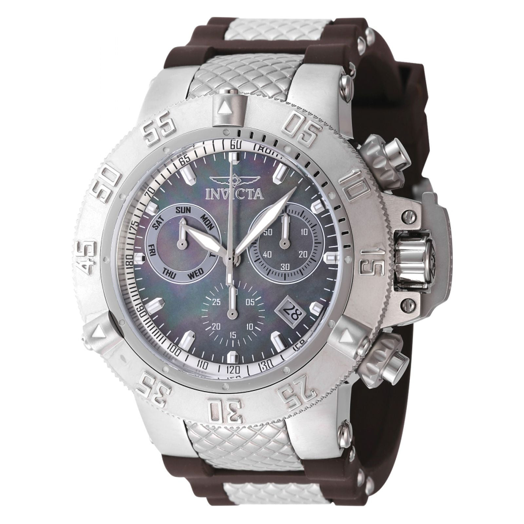 RELOJ DEPORTIVO PARA HOMBRE INVICTA SUBAQUA 46457 - MARRÓN, ACERO 1