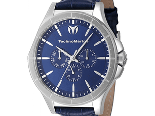 RELOJ CLÁSICO PARA HOMBRE TECHNOMARINE MOONSUN NÚMERO DE SERIE 822027 - AZUL