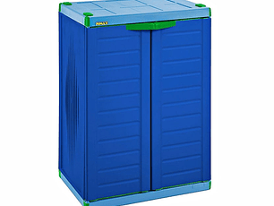 Armario Infantil 2 Puertas 94x45x65 cm Azul