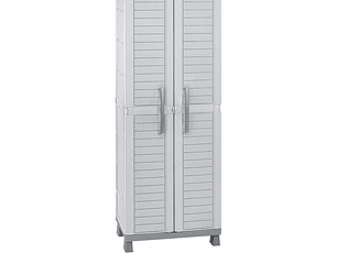 Armario Multiusos Barú 65x189x45 cm Gris Hielo Gris