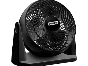 Ventilador SAMURAI Compact Force 3 en 1 Negro