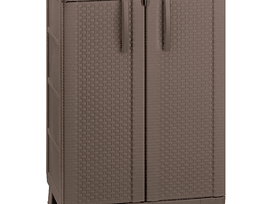 Armario Mediano Rattan 65x101x45 cm