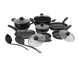 Bateria Ultra en Aluminio Antiadherente marca Universal