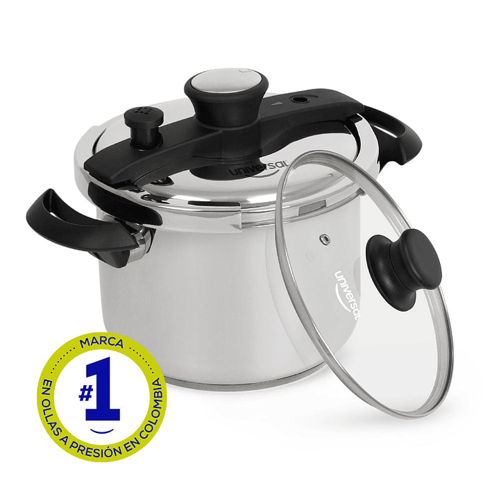 Olla a presión Easy Click 6 litros 5