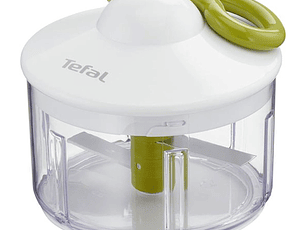 Picatodo Manual TEFAL 5 Segundos Blanco con Verde