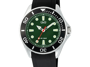 RELOJ DEPORTIVO PARA HOMBRE Q&Q SPORTS C72A-010PY - NEGRO