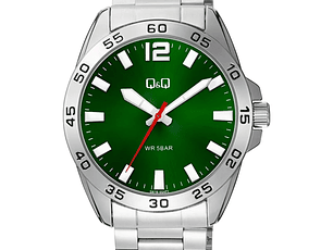 RELOJ  PARA HOMBRE Q&Q Q87B-004PY Q87B-004PY - PLATEADO