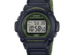 RELOJ  PARA HOMBRE CASIO W-219HB-3AVDF W-219HB-3AVDF - VERDE