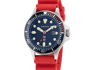 RELOJ DEPORTIVO PARA HOMBRE NAUTICA COCOA BEACH NAPCBS301 - ROJO