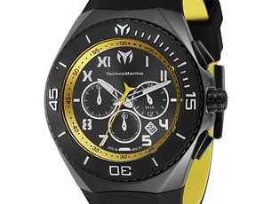 RELOJ DEPORTIVO PARA HOMBRE TECHNOMARINE MANTA TM-221045 - AMARILLO, NEGRO