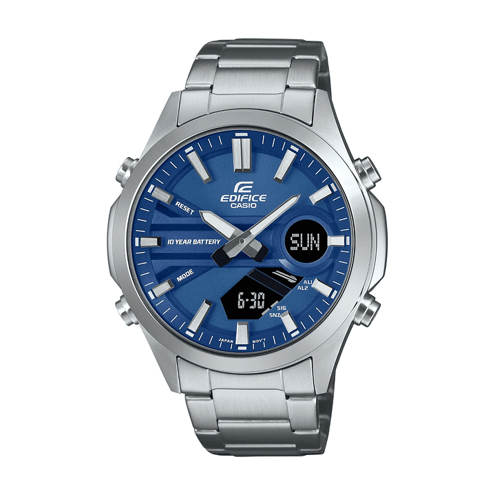 RELOJ  PARA HOMBRE CASIO EDIFICE EFV-C120D-2ADF - PLATEADO 1