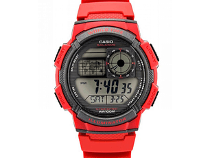 RELOJ DEPORTIVO PARA HOMBRE CASIO AE-1000W-4AV AE-1000W-4AV - ROJO
