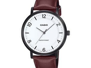 RELOJ CLÁSICO PARA HOMBRE CASIO VINTAGE MTPVT03BL-7BDF - MARRÓN