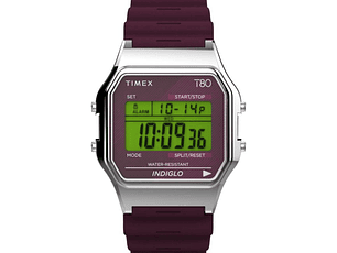 RELOJ DEPORTIVO PARA HOMBRE TIMEX TIMEX T80  TW2V41300 - LILA