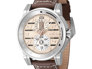 RELOJ CLÁSICO PARA HOMBRE INVICTA INVICTA RACING 47538 - BLANCO, MARRÓN