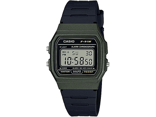 RELOJ DEPORTIVO PARA HOMBRE CASIO F-91WM-3A F-91WM-3A - NEGRO