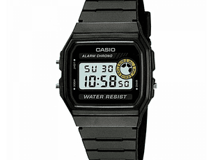 RELOJ DEPORTIVO PARA HOMBRE CASIO  F94WA-8DG - NEGRO