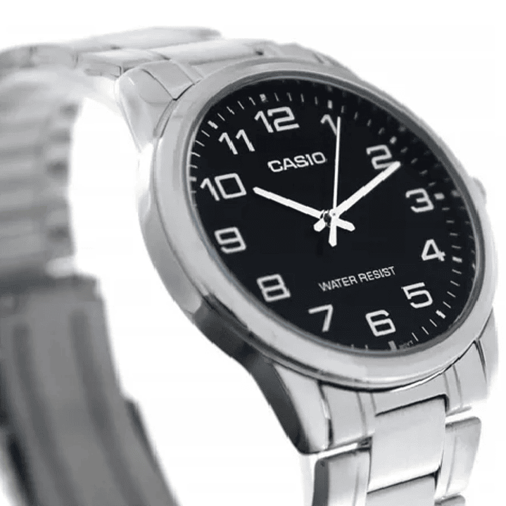 RELOJ  PARA HOMBRE CASIO MTPV001D-1BUDF MTPV001D-1BUDF - PLATEADO 6