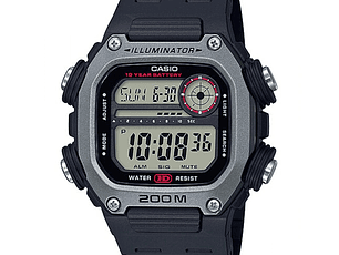 RELOJ DEPORTIVO PARA HOMBRE CASIO  DW-291H-1AV - NEGRO