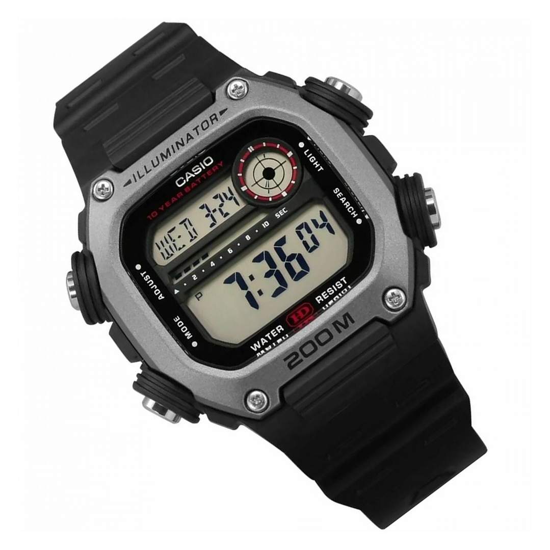 RELOJ DEPORTIVO PARA HOMBRE CASIO  DW-291H-1AV - NEGRO 2