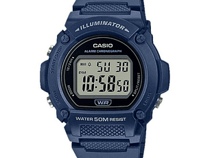 RELOJ DEPORTIVO PARA HOMBRE CASIO  W219H-2AVDF - AZUL
