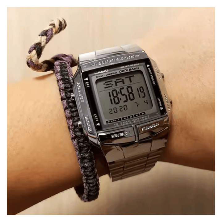 RELOJ  PARA HOMBRE CASIO DB_360_1A DB_360_1A - PLATEADO 3