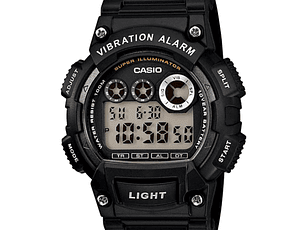 RELOJ DEPORTIVO PARA HOMBRE CASIO  W-735H-1AV - NEGRO