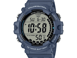 RELOJ DEPORTIVO PARA HOMBRE CASIO ESTÁNDAR AE-1500WH-2AV - AZUL