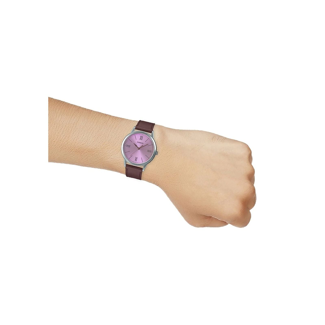 RELOJ CLÁSICO PARA HOMBRE CASIO ENTICER MTPE600L-5BDF - MARRÓN 3