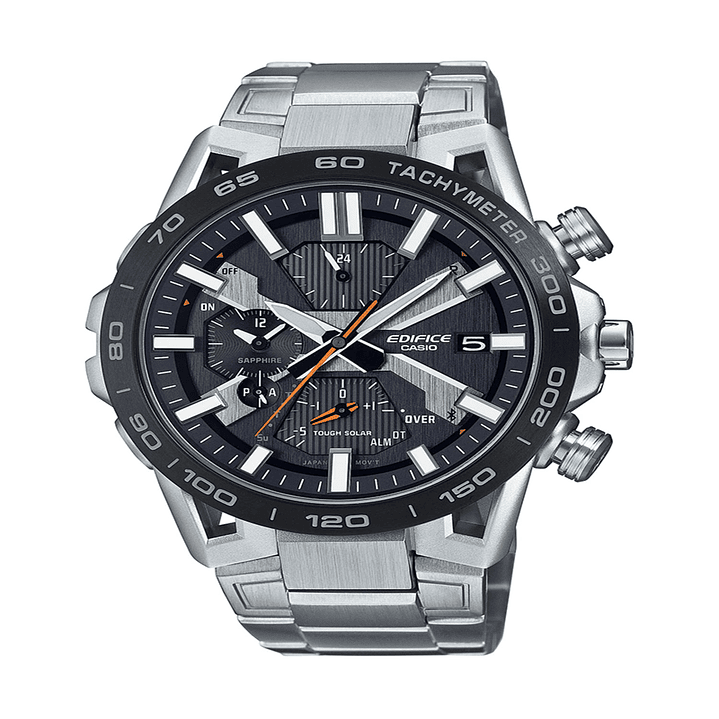 RELOJ  PARA HOMBRE CASIO EDIFICE EQB2000DB-1ADR - PLATEADO 2
