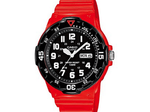 RELOJ DEPORTIVO PARA HOMBRE CASIO CASIO MRW-200HC-4BVDF - ROJO
