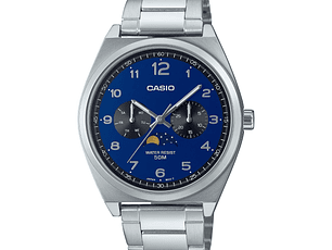 RELOJ  PARA HOMBRE CASIO ENTICER MTPM300D-2AVDF - PLATEADO