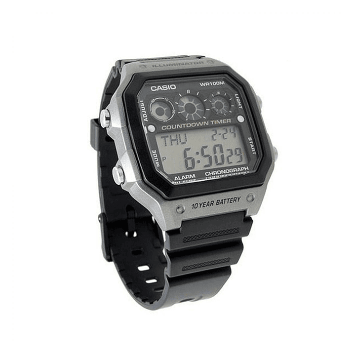 RELOJ DEPORTIVO PARA HOMBRE CASIO  AE-1300WH-8AV - NEGRO 3